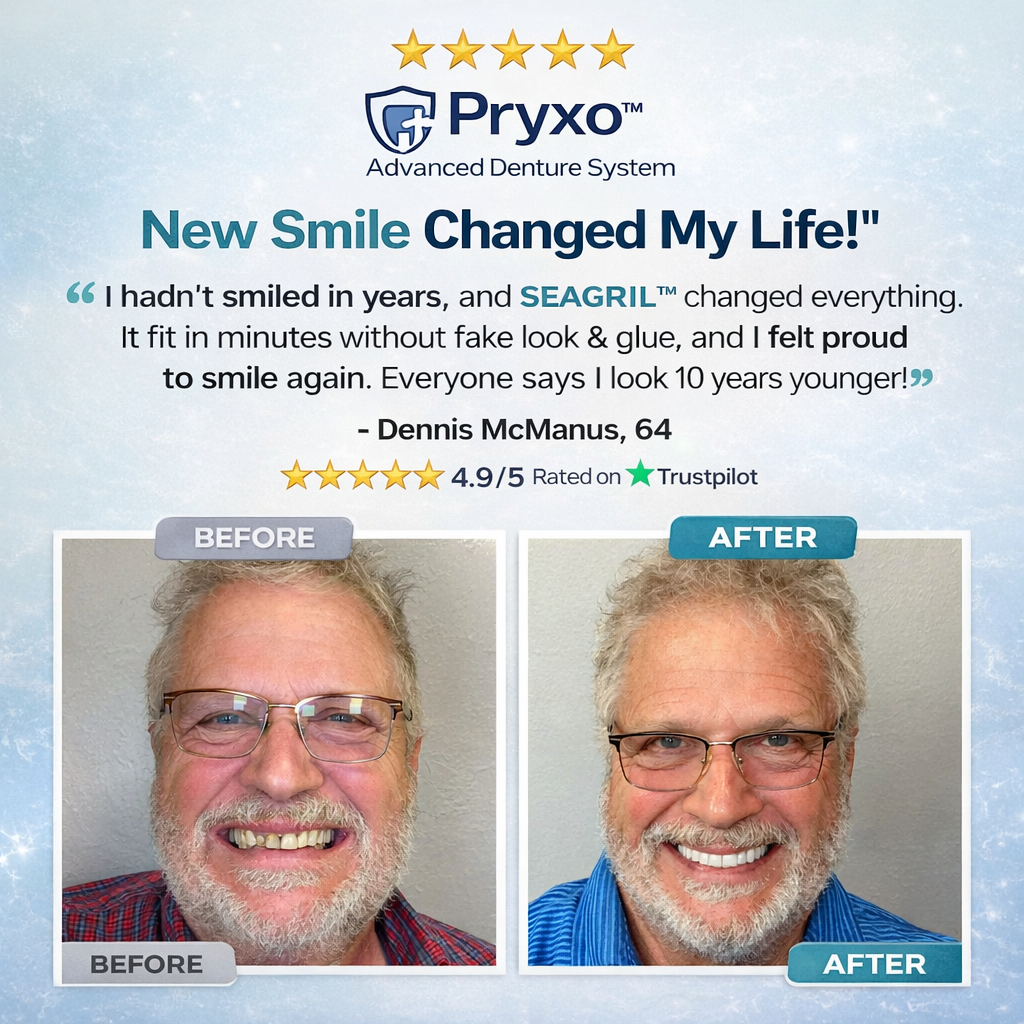 70% off! ⏰Pryxo™ Complete DenturesT-Free shipping